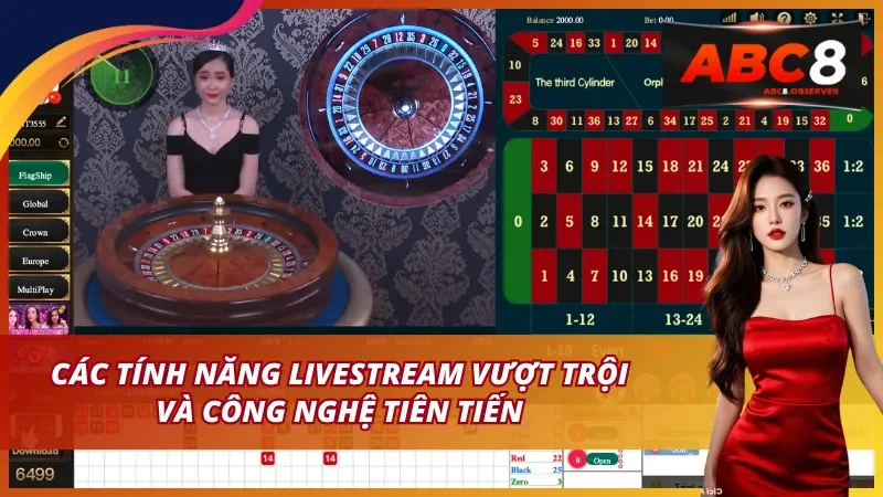 Kho trò chơi live casino chất lượng cao
